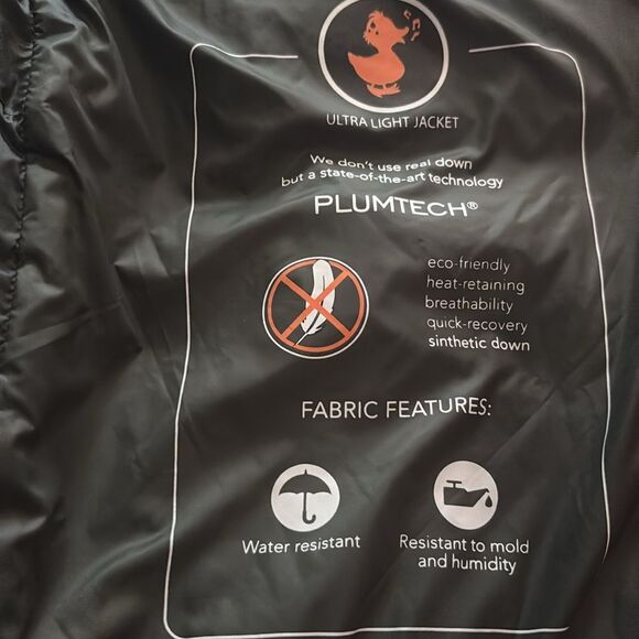 Save The Duck Romina Puffer Vest in Dusty Olive Size 3/ L / Pristine - Picture 3 of 7